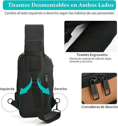 Mochila Elegante de Mano Antirrobo